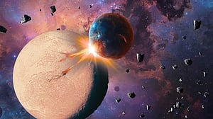Cosmic family tree: Milky Way worlds split in two