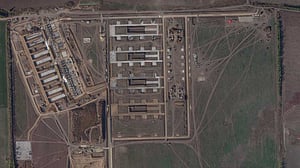 Satellite images reveal Russia’s new drone base