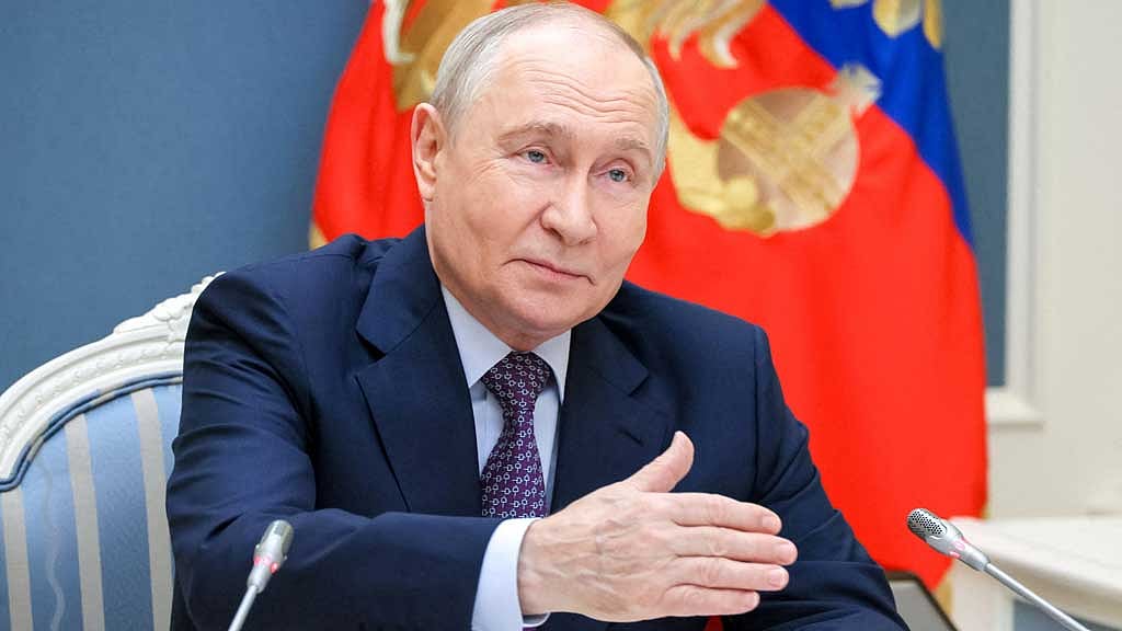 Putin says Russia is building non-negotiable 'security zone' in Ukraine along border