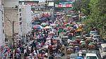 Hawkers occupy New Market footpaths, streets once more