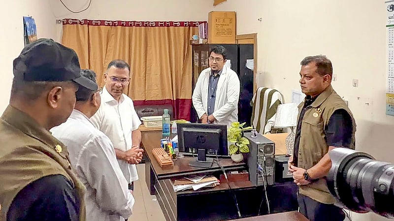 Prime Minister Tarique Rahman visits Kuwait Bangladesh Friendship Government Hospital in Dhaka’s Uttara on Saturday, Oct 17, 2026. Photo: PMO