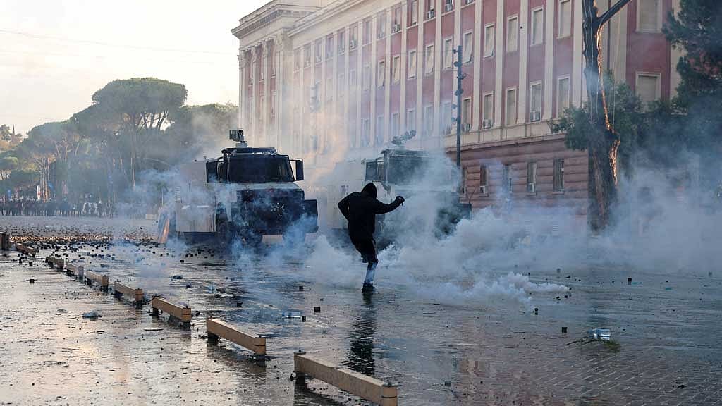 'Our land, our Albania': Young lawmaker demands new future as protests rage