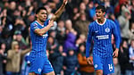 Brighton thrash Palace, Man United held
