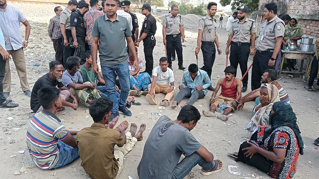 14 detained in joint ‘anti-drug’ drive in Dhaka’s Gendaria