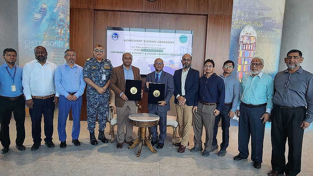 Chittagong Port expects Tk 1bn in electricity savings over 20 years under solar power deal