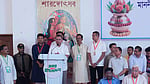 PM visits Rangpur temple during Durga Puja