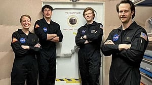 4 NASA volunteers complete a year in simulated Mars habitat