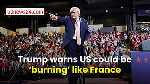 Trump warns US could face France-style unrest if Democrats win