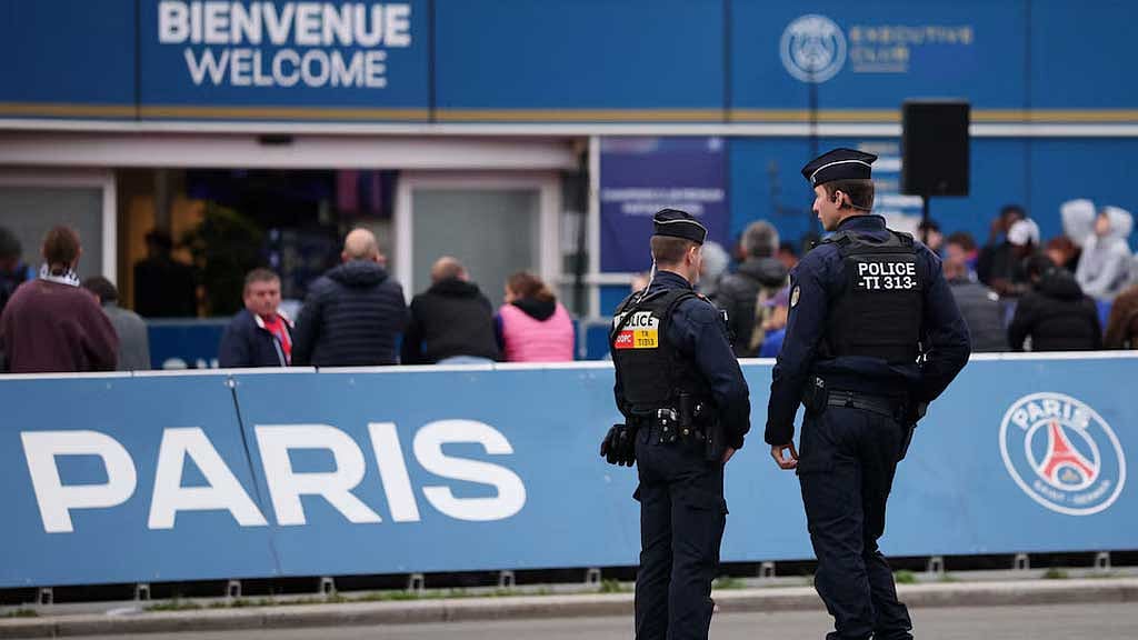 Barcelona report 'Paris-style massacre' fan display to UEFA after PSG game