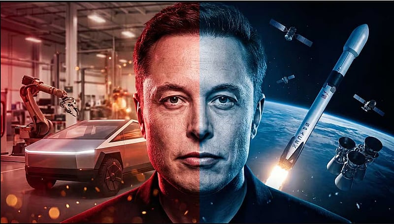 Why would Musk merge SpaceX and Tesla?
