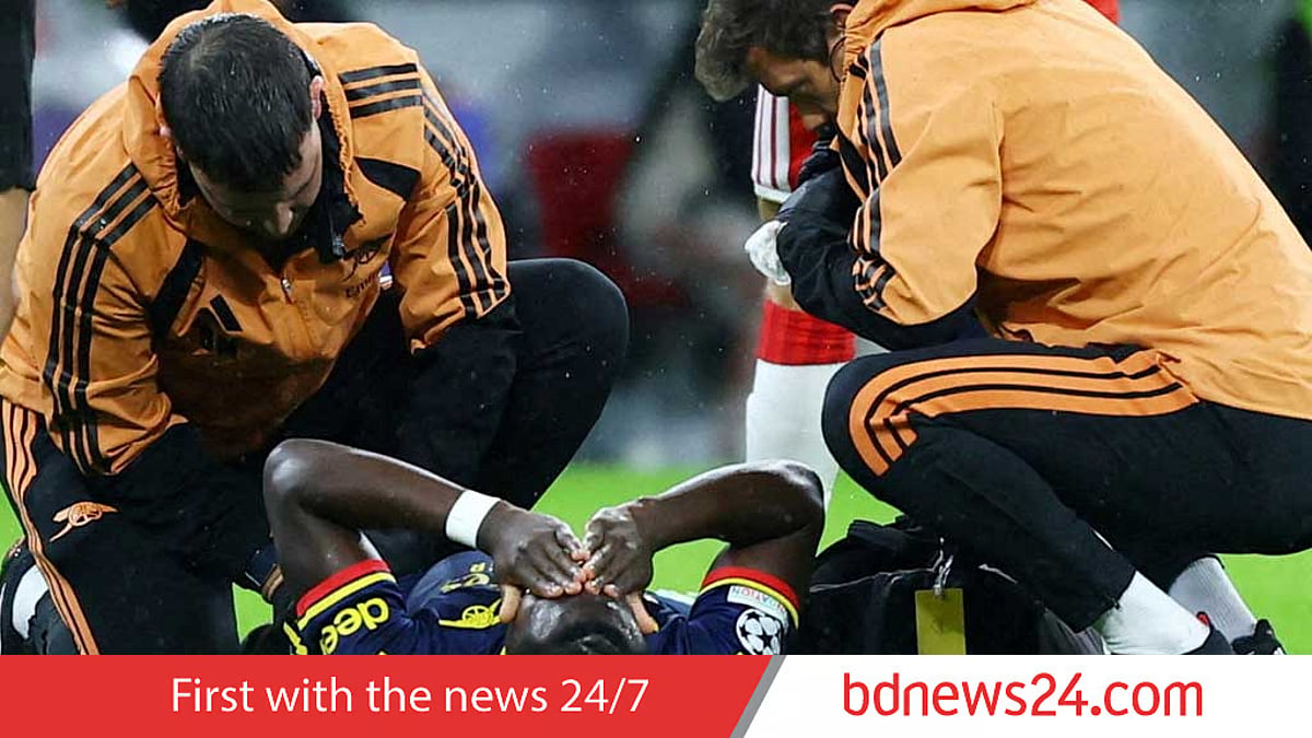 Science Testing Tube Drawing Arsenal's Saka to miss Everton clash, undergo further tests, says Arteta