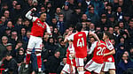 Arsenal join Man City at top