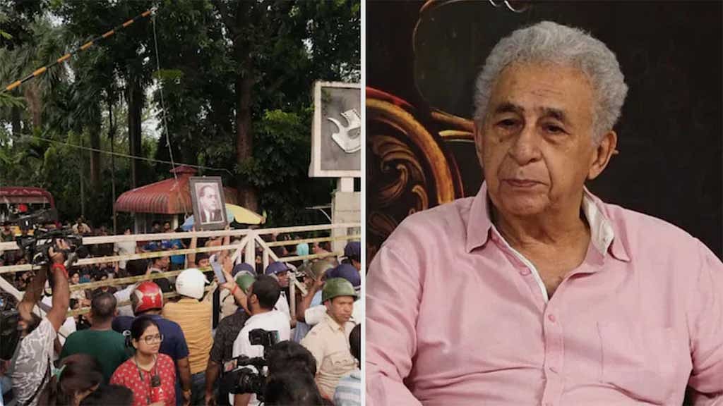 Naseeruddin Shah backs protesting SRFTI students, faces ‘lying’ charge
