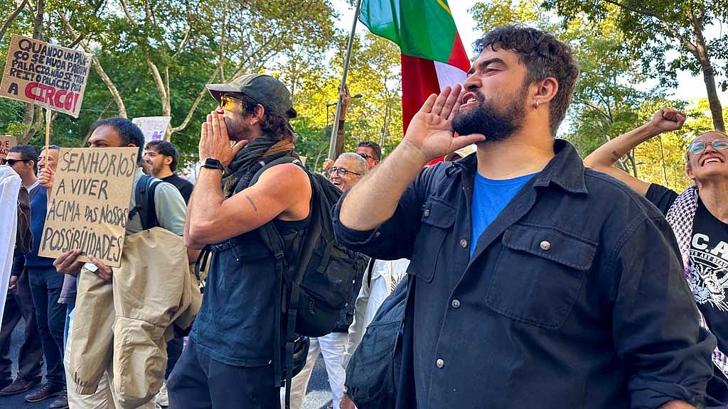 Portuguese police clear Lisbon housing protest camp, arresting 25