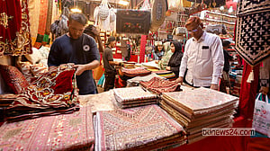 A bustling bazaar at Dhaka’s trade fair