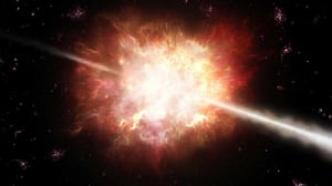 A 27-day blast puts cosmic theories to the test