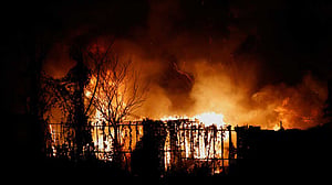 Fire breaks out in Seoul's Gangnam district