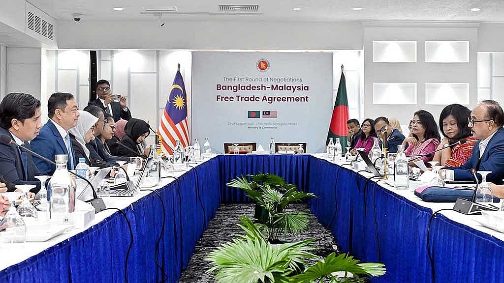 Bangladesh, Malaysia begin FTA talks in Dhaka to seal deal by 2027