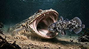Fossil reveals first known fully marine amphibian