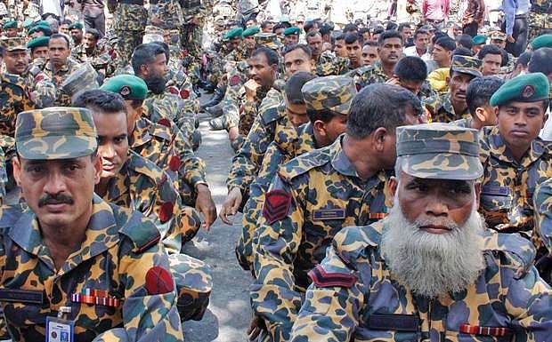 6000 troopers convicted of mutiny