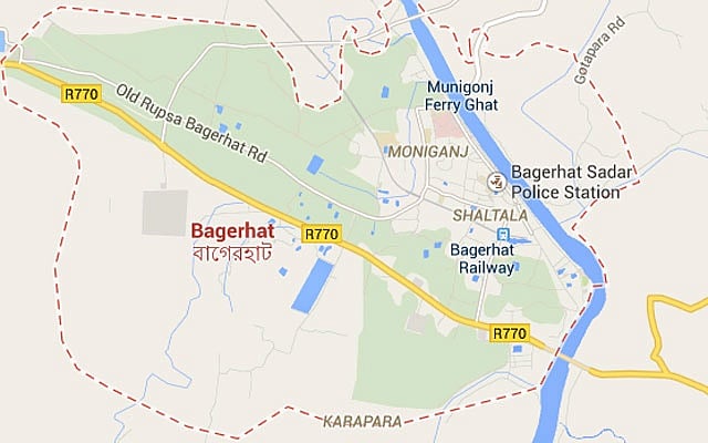 বাগেরহাটে টেম্পো উল্টে ১ জনের মৃত্যু