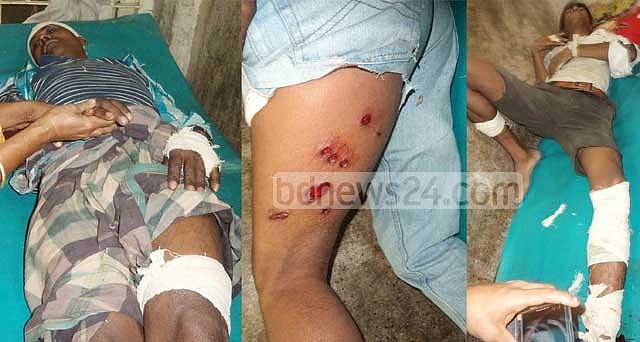 সংঘর্ষ থামাতে পুলিশের ৬৫ রাউন্ড গুলি