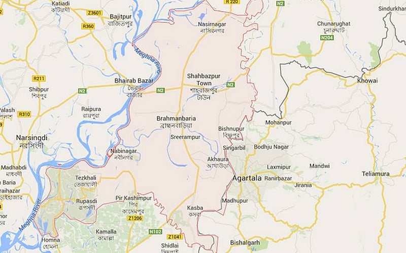 বাঞ্ছারামপুরে পিকআপের চাপায় নিহত ২
