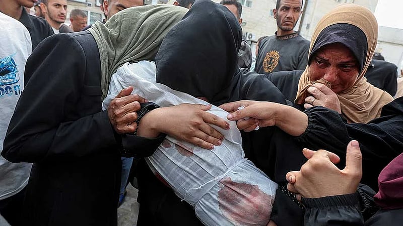 Israel launches strikes across Gaza as US envoy meets Netanyahu