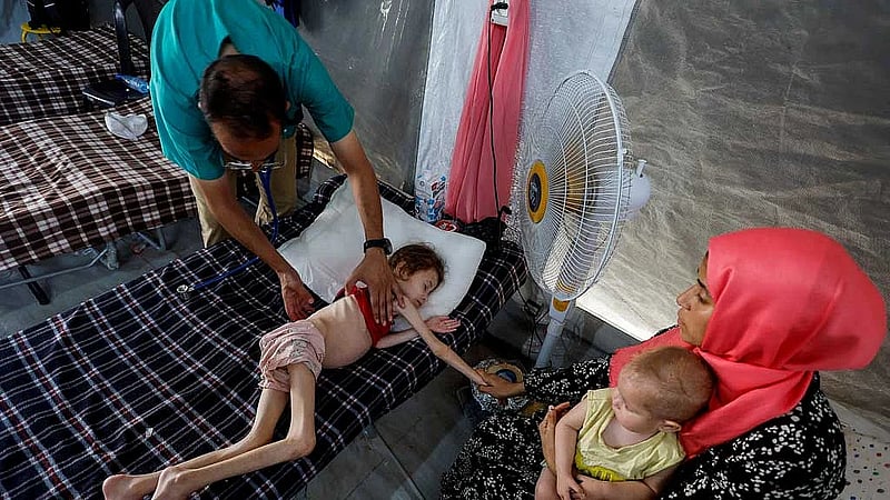 Famine has struck Gaza, says global hunger monitor