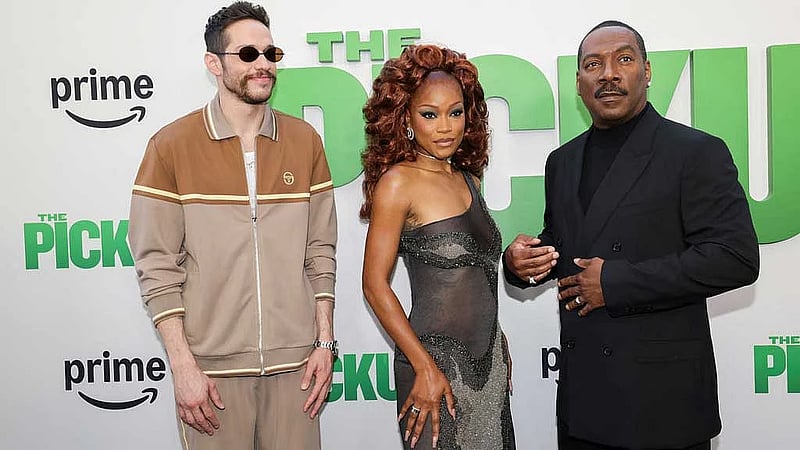 Eddie Murphy and Pete Davidson flex comedy muscles in 'The Pickup'