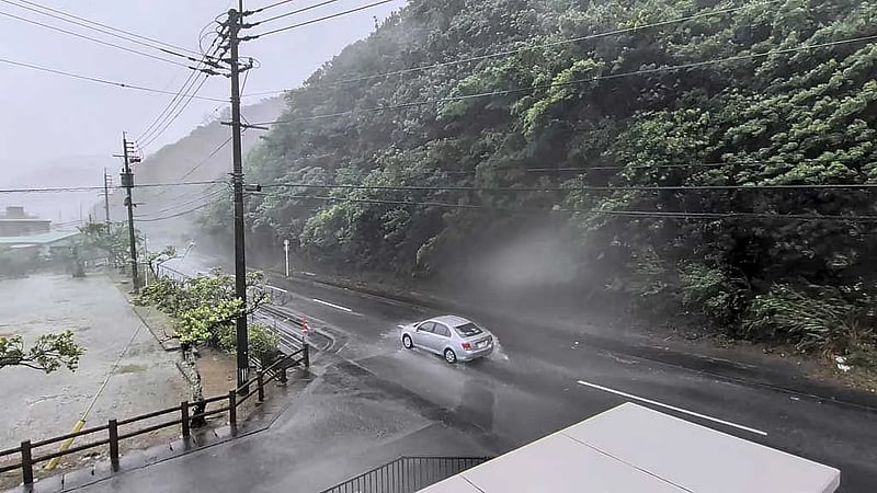 Typhoon Dolphin hits Japan's Okinawa, China shuts ports ahead of landfall