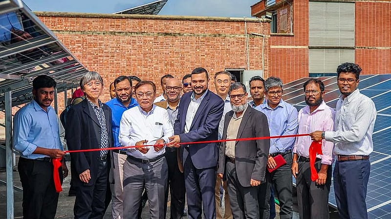 Gunze United commissions 424kWp rooftop solar plant at Dhaka EPZ