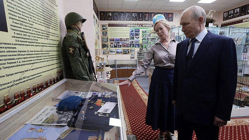 Putin visits disputed island near Japan, drawing Tokyo's ire