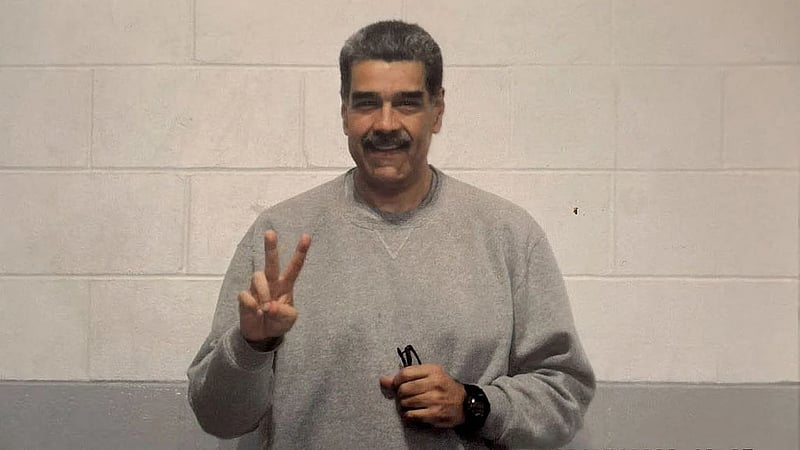 Maduro, held in US since Venezuela abduction, posts first prison photos
