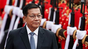 Myanmar's Min Aung Hlaing heads to Russia for official visit, state media reports