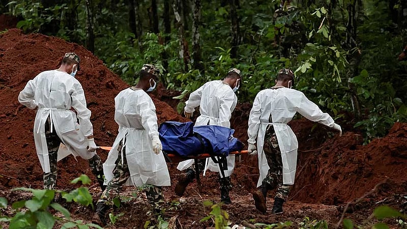 Nepal begins mass burials of unidentified flood victims as families seek missing