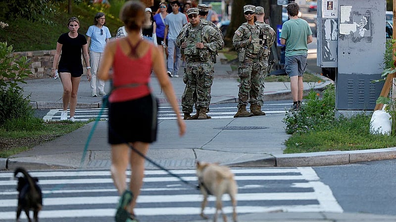 Trump put thousands of soldiers on Washington’s streets. They seldom stop crime