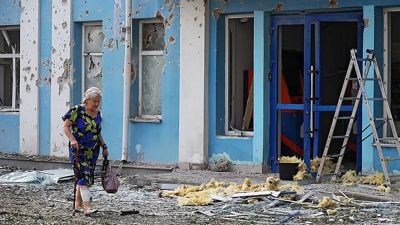Five killed in Ukrainian drone attack on Belgorod, Russian authorities say