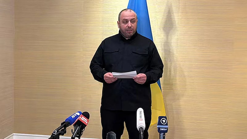 Ukraine's top negotiator Umerov to head foreign intelligence service