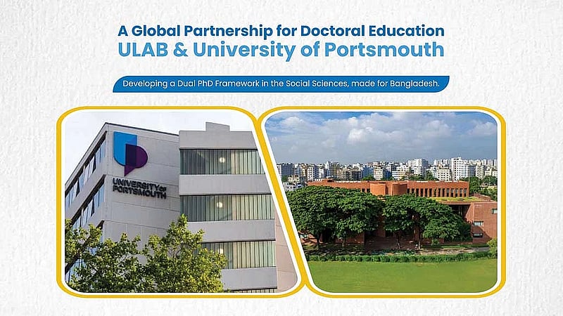 ULAB takes step to offering joint Phd with University of Portsmouth
