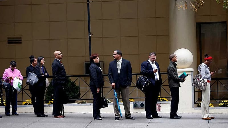US nonfarm payrolls unexpectedly decline in July; unemployment rate eases to 4.1%