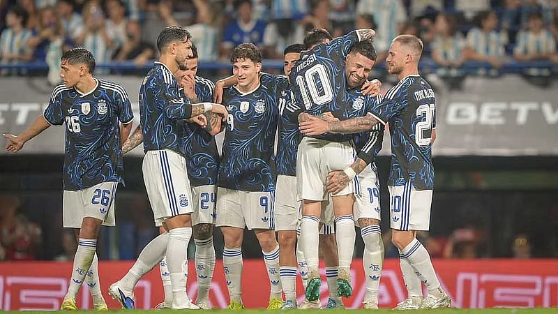 Argentina to don navy blue away kit for World Cup semifinal vs England