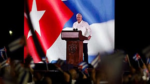 Cuban president accuses US of 'political genocide' on anniversary of revolution