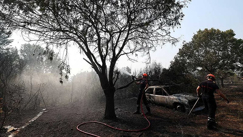 Spain, France battle wildfires as heat grips southern Europe