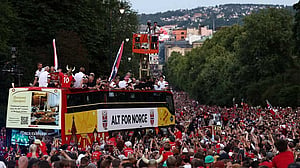 Norway turn World Cup heartbreak into celebration as huge crowds pack capital