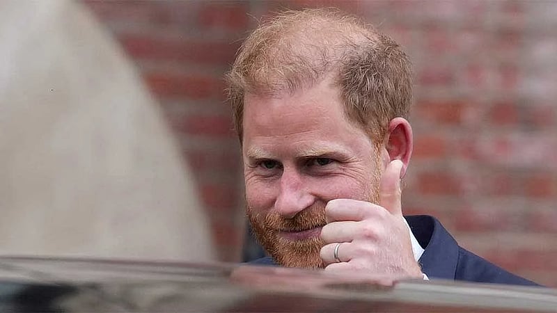 Prince Harry in London on judgment day in his legal battle against the Daily Mail