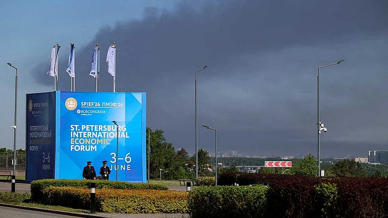 St Petersburg region oil terminal hit in major Ukrainian drone attack