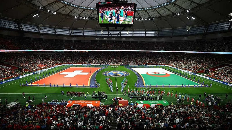 Switzerland make two changes, Algeria three for World Cup last-32 clash