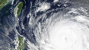 Moisture channelled by Typhoon Bavi puts north China on alert for heavy rain