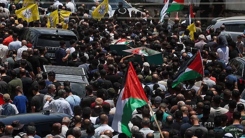 Israeli strike, West Bank violence kill five Palestinians, officials say